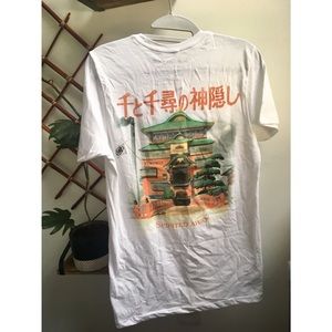 Studio Ghibli Spirited Away Bath House T-Shirt SM